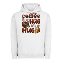 Pigment Lunar Rock coffee is a hug in a mug Urban Hoodie - BarkalooDesign