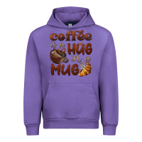 Tulip coffee is a hug in a mug Urban Hoodie - BarkalooDesign