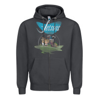 Smoke The Jetsons Ship Zipper Hoodie - tuanDangUi