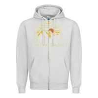 Dove Grey Adirondacks Mountains New York Vintage Hiking Camp Zipper Hoodie - tuanDangUi