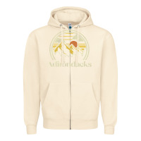 Sandshell Adirondacks Mountains New York Vintage Hiking Camp Zipper Hoodie - tuanDangUi