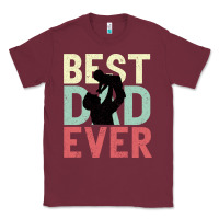 Burgundy Best Dad Ever Classic Tee - Bettercallsaul