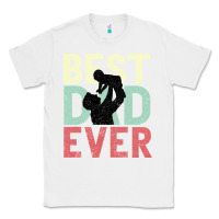 White Best Dad Ever Classic Tee - Bettercallsaul