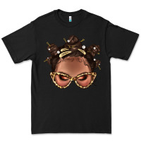 Black Afro Bantu Knots Hairstyles Messy Bun With Clasp Bbs  2 Premium Tee - BundleAndBundleShop