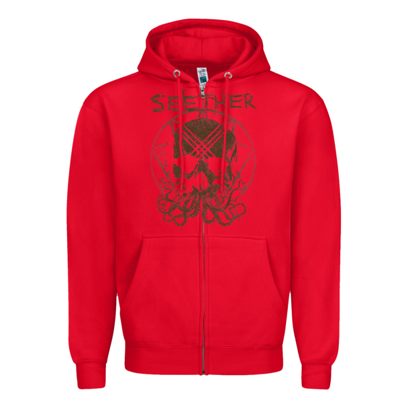 Seether Octoskull Zipper Hoodie by tuanDangUi | Teevron