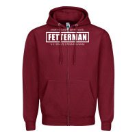 Burgundy John Fetterman, Vote Fetterman For Senate, Preside Zipper Hoodie - tuanDangUi