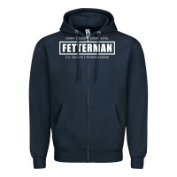 Navy John Fetterman, Vote Fetterman For Senate, Preside Zipper Hoodie - tuanDangUi