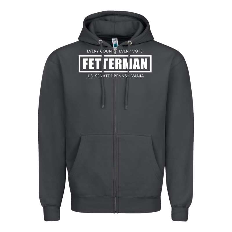 John Fetterman, Vote Fetterman For Senate, Preside Zipper Hoodie by tuanDangUi | Teevron