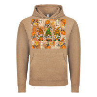 Vintage Coffee Fall with Gnomes Vintage Hoodie - texasbilliewilder
