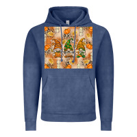 Vintage Denim Fall with Gnomes Vintage Hoodie - texasbilliewilder