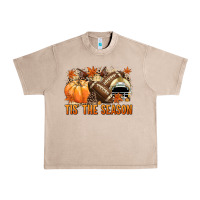 French Oak Tis' the season Football and light yellow helmet Urban Heavy Tee - NancyCooperArtShop