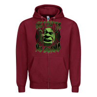 Burgundy Shrek Get Outta My Swamp Zipper Hoodie - tuanDangUi