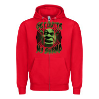 Red Shrek Get Outta My Swamp Zipper Hoodie - tuanDangUi