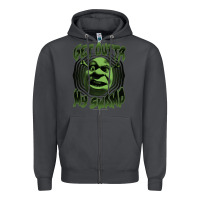 Smoke Shrek Get Outta My Swamp Zipper Hoodie - tuanDangUi