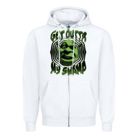 Shrek Get Outta My Swamp Zipper Hoodie | Teevron