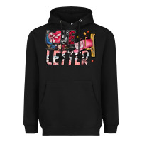 Black Love Letter Heavyweight Hoodie - SublimationCraftShop