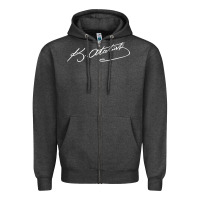 Charcoal Heather mustafa kemal ataturk Zipper Hoodie - tuanDangUi
