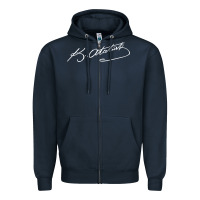 Navy mustafa kemal ataturk Zipper Hoodie - tuanDangUi