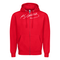 Red mustafa kemal ataturk Zipper Hoodie - tuanDangUi