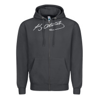 Smoke mustafa kemal ataturk Zipper Hoodie - tuanDangUi