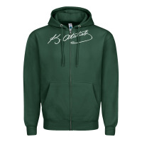 Sports Green mustafa kemal ataturk Zipper Hoodie - tuanDangUi