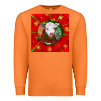 Carrot christmas hereford calf Premium Sweatshirt - LillyAllenDesigns