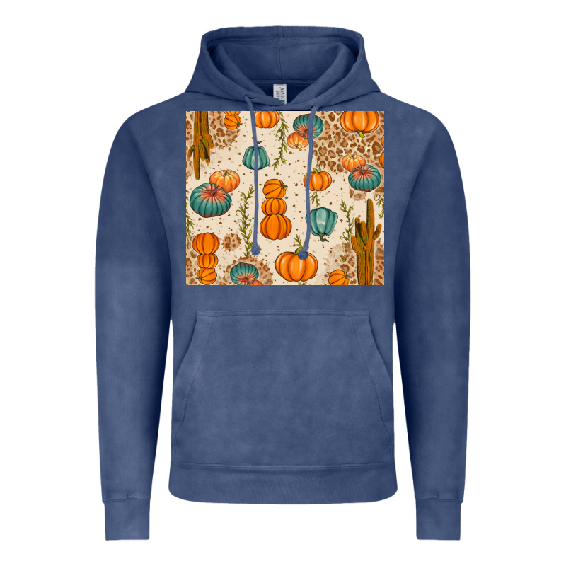 Fall Pumpkins Vintage Hoodie by texasbilliewilder | Teevron