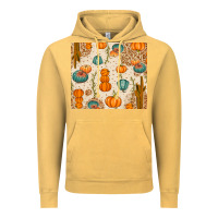 Vintage Mustard Fall Pumpkins Vintage Hoodie - texasbilliewilder