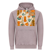 Vintage Zinc Fall Pumpkins Vintage Hoodie - texasbilliewilder