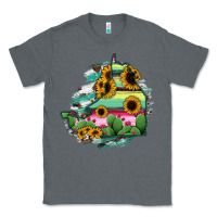 Charcoal Heather Campeche State Of Mexico Map Classic Tee - RanaPortraitStore