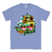 Colony Blue Campeche State Of Mexico Map Classic Tee - RanaPortraitStore