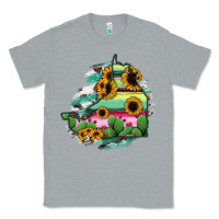 Heather Grey Campeche State Of Mexico Map Classic Tee - RanaPortraitStore