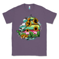 Lavender Campeche State Of Mexico Map Classic Tee - RanaPortraitStore