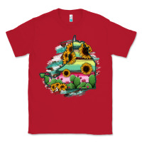 Red Campeche State Of Mexico Map Classic Tee - RanaPortraitStore