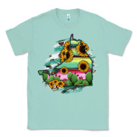 Seafoam Campeche State Of Mexico Map Classic Tee - RanaPortraitStore