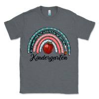 Charcoal Heather kindergarten rainbow Classic Tee - RanaPortraitStore