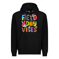 Black field day vibes Premium Hoodie - RanaPortraitStore