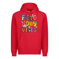 Red field day vibes Premium Hoodie - RanaPortraitStore