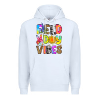 White field day vibes Premium Hoodie - RanaPortraitStore