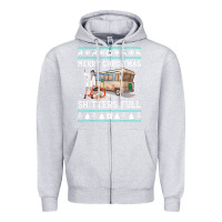 Heather Grey merry christmas shitters full Zipper Hoodie - tuanDangUi