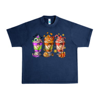 Navy Hallothanksmas coffee cups Urban Heavy Tee - NancyCooperArtShop