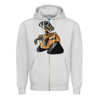 Wall E Zipper Hoodie | Teevron