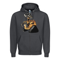 Smoke wall e Zipper Hoodie - tuanDangUi