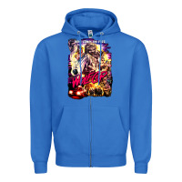 True Royal wolfcop Zipper Hoodie - tuanDangUi