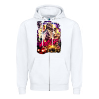 White wolfcop Zipper Hoodie - tuanDangUi