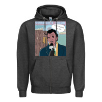 Charcoal Heather groundhog day Zipper Hoodie - tuanDangUi