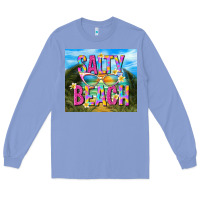 Colony Blue salty beach Long Sleeve Tee - TumblerDesignByShophia