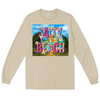 Mushroom salty beach Long Sleeve Tee - TumblerDesignByShophia