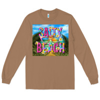 Toasted Coconut salty beach Long Sleeve Tee - TumblerDesignByShophia