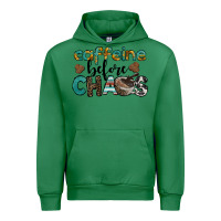 Emerald western caffeine before chaos Urban Hoodie - BarkalooDesign